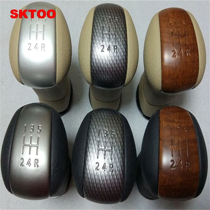 SKTOO ручка переключения передач для Nissan Qashqai J10 X trail 06 13 MT 5/6 Speed|gear shift knob|shift knobgear |
