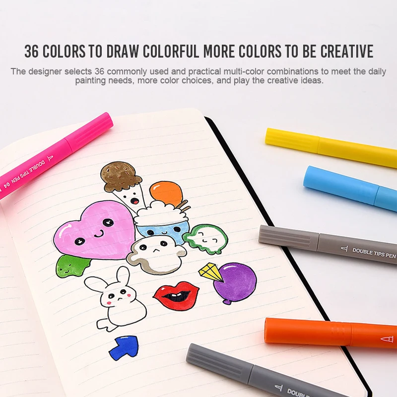 Xiaomi KACO 36 Цвет Двухместный воды головки Xiomi Pen Set для рисования и письма Xioami шт.