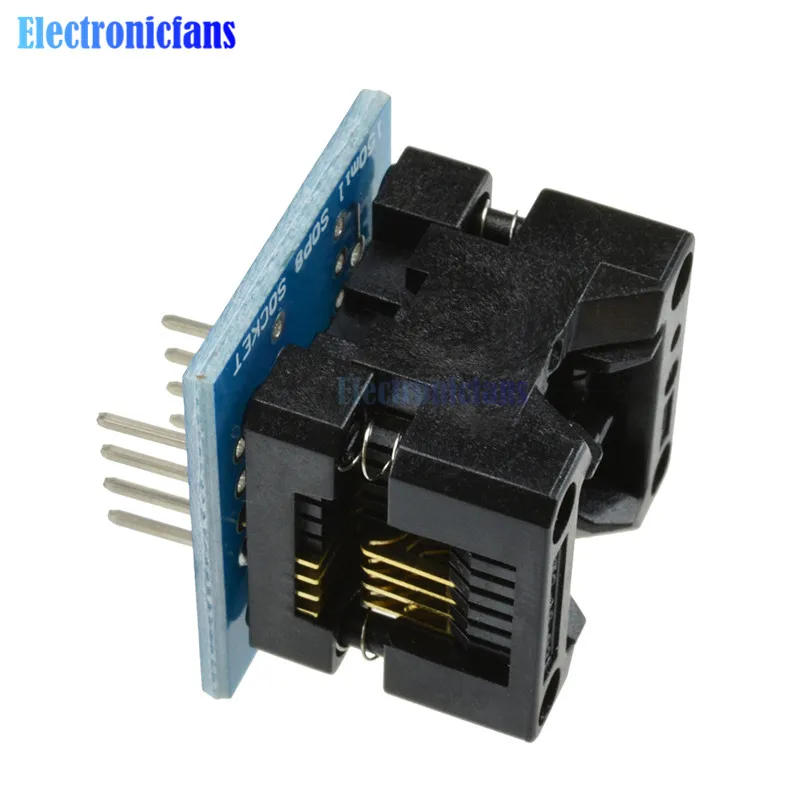 1 шт. 150mil SOIC8 SOP8 К DIP8 адаптер программатора EZ гнездо модуля преобразователя
