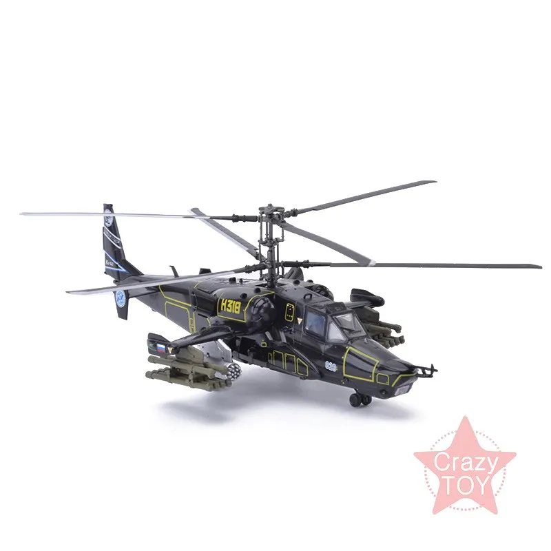 Легкая модель российских ВВС KA-50 #318 вертолет оборотень Blackshark модели вертолета