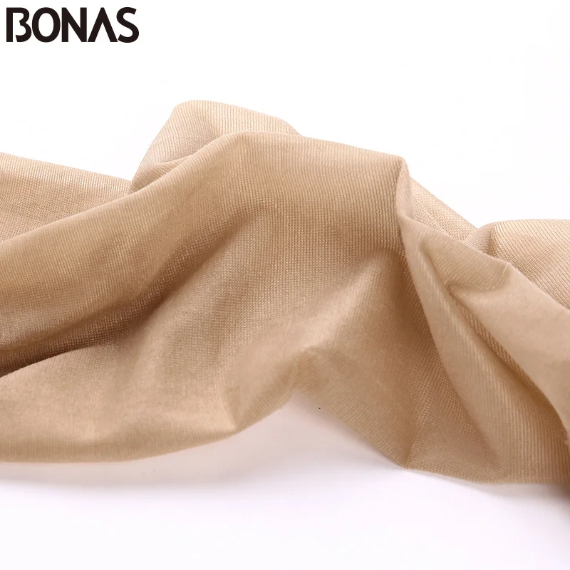 BONAS 2019 женские колготки большого размера сексуальные дышащие из нейлона 30D