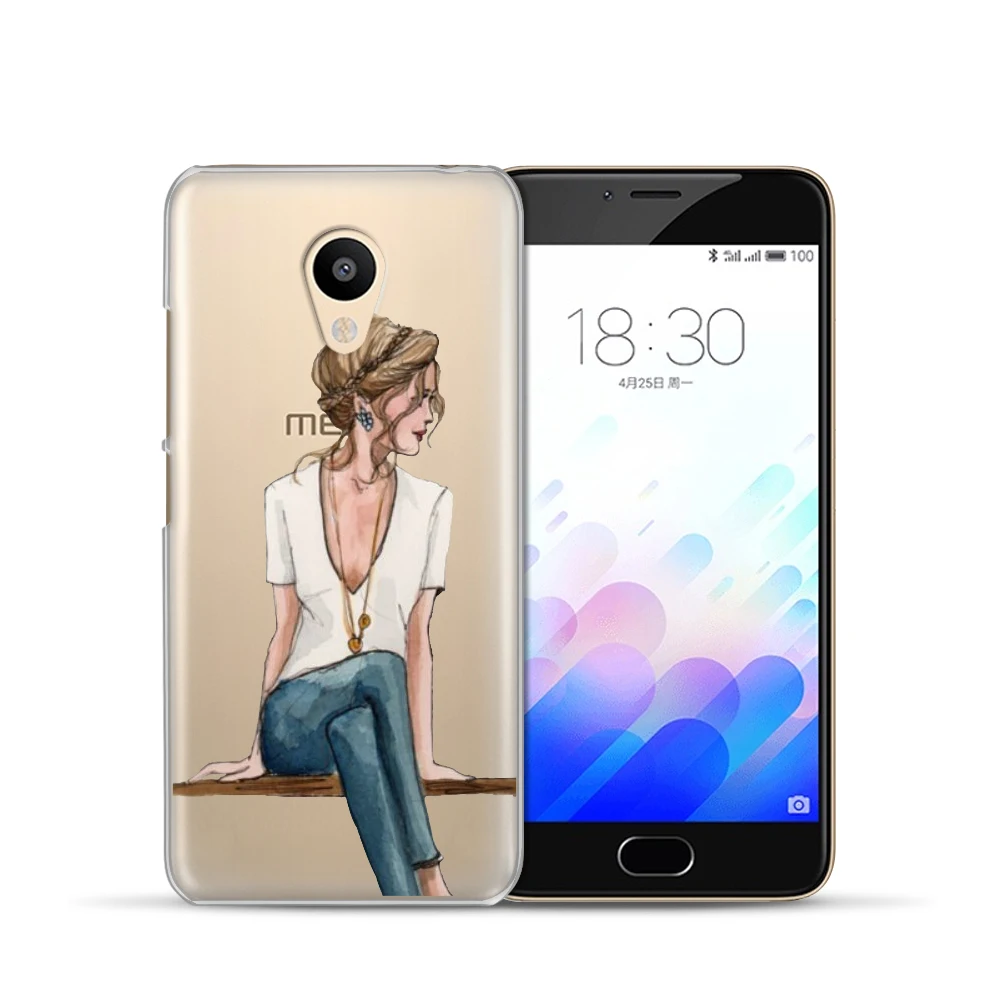Новое поступление Модный чехол Weldone для телефона девочек Meizu M5s M3s M5C M5S M5 Mini M3 M6 Note