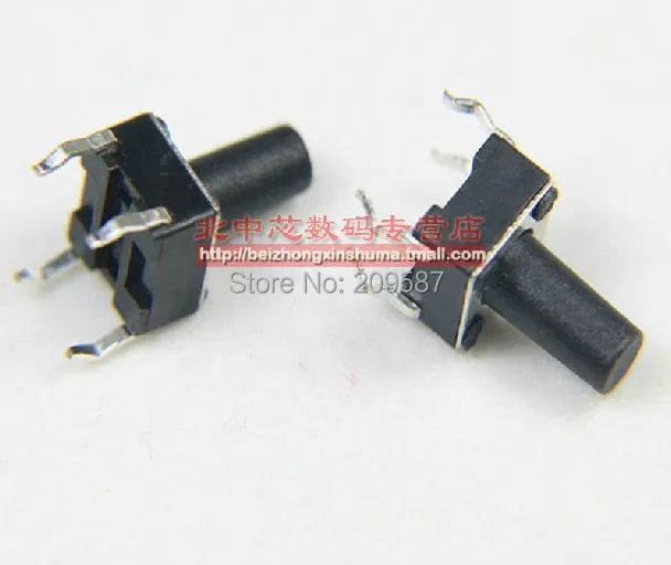 

30pcs Tactile Push Button Switch 12x12x10mm 12x12x10