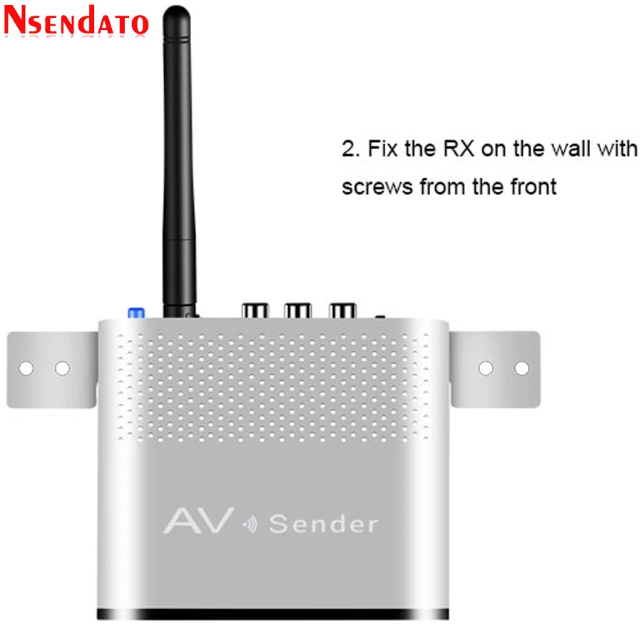 Measy AV530 5 8G беспроводной AV Передатчик приемник аудио видео SD TV сигнальный