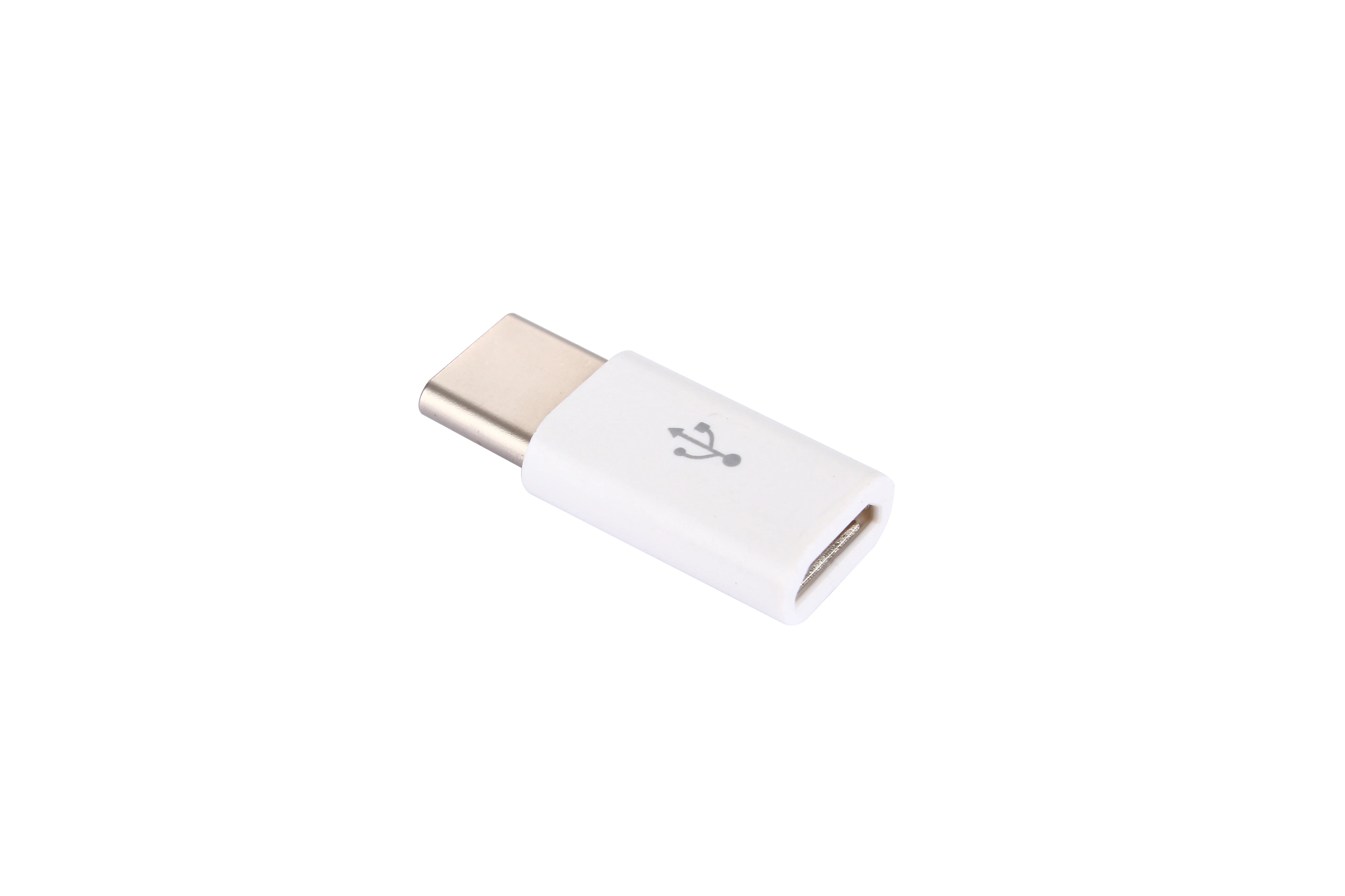 USB кабель 3 1 Type C OTG с разъемом папа на Micro мама для передачи данных адаптером V8