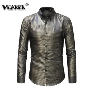 Мужская рубашка Мужская Свадебная, лучшая мужская клетчатая рубашка, Парикмахерская, импортная-китайская рубашка, рабочая одежда, ночной клуб, KTV, рубашка мастера