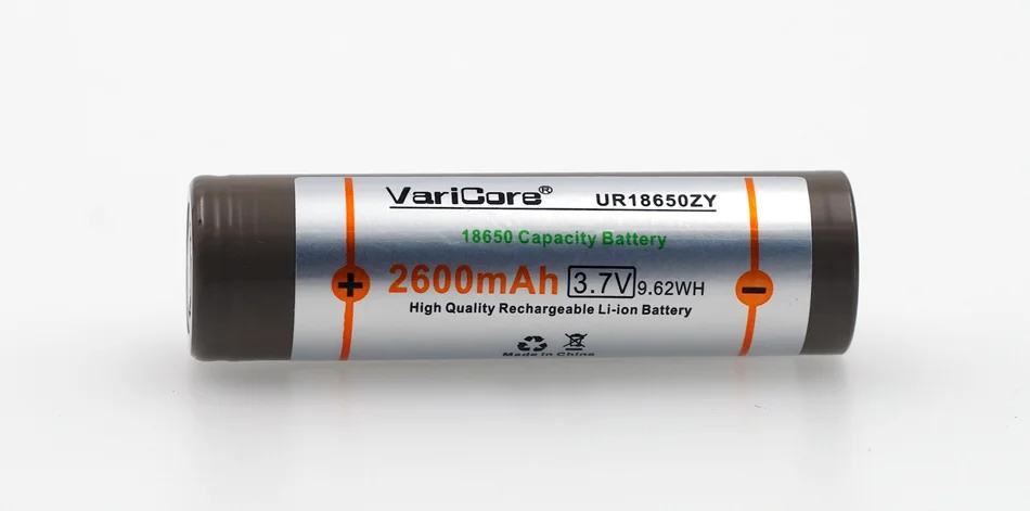 2 шт./Lot оригинальный varicore ur18650zy 3 7 V 2600 mAh 18650 аккумуляторная батарея. Фонарик с