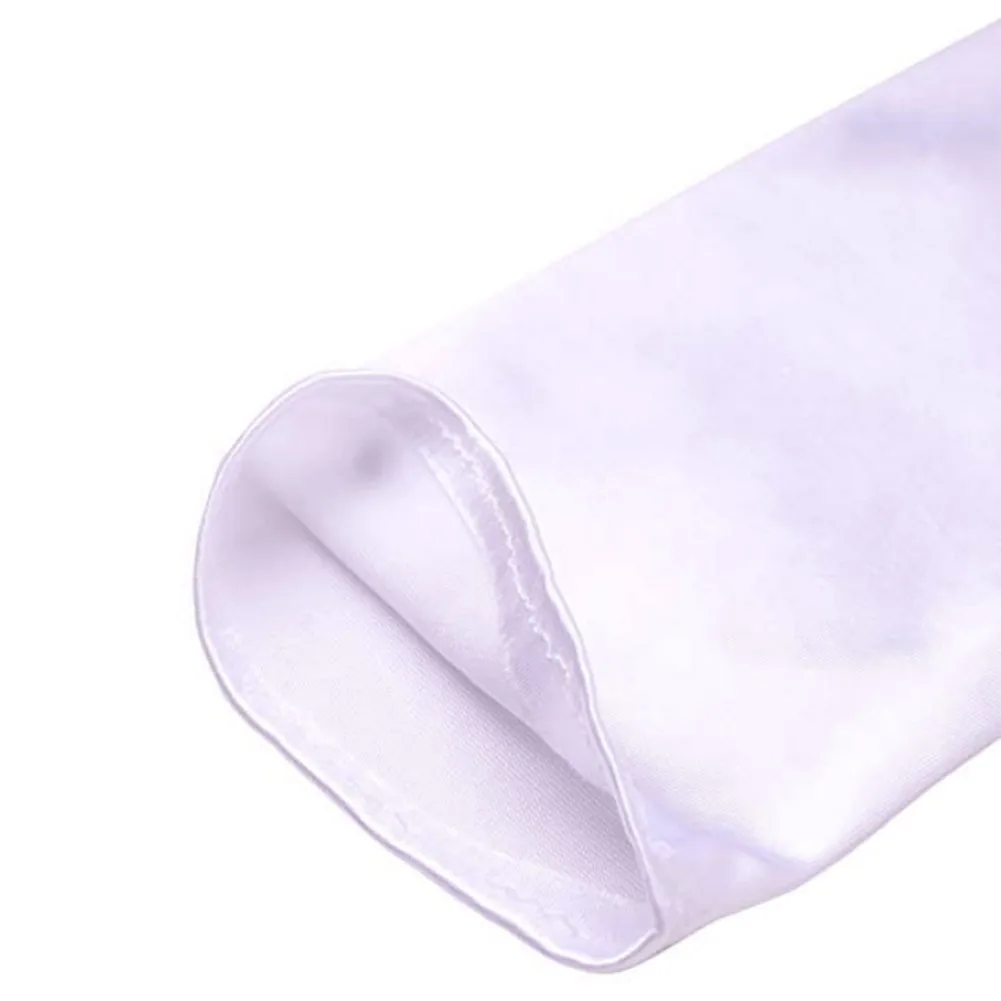 1 Pair 48Cm Womens Elegant Opera Long Satin Gloves Banquet Wedding Evening Halloween Fancy Dress Party Costume Light Purp | Свадьбы и