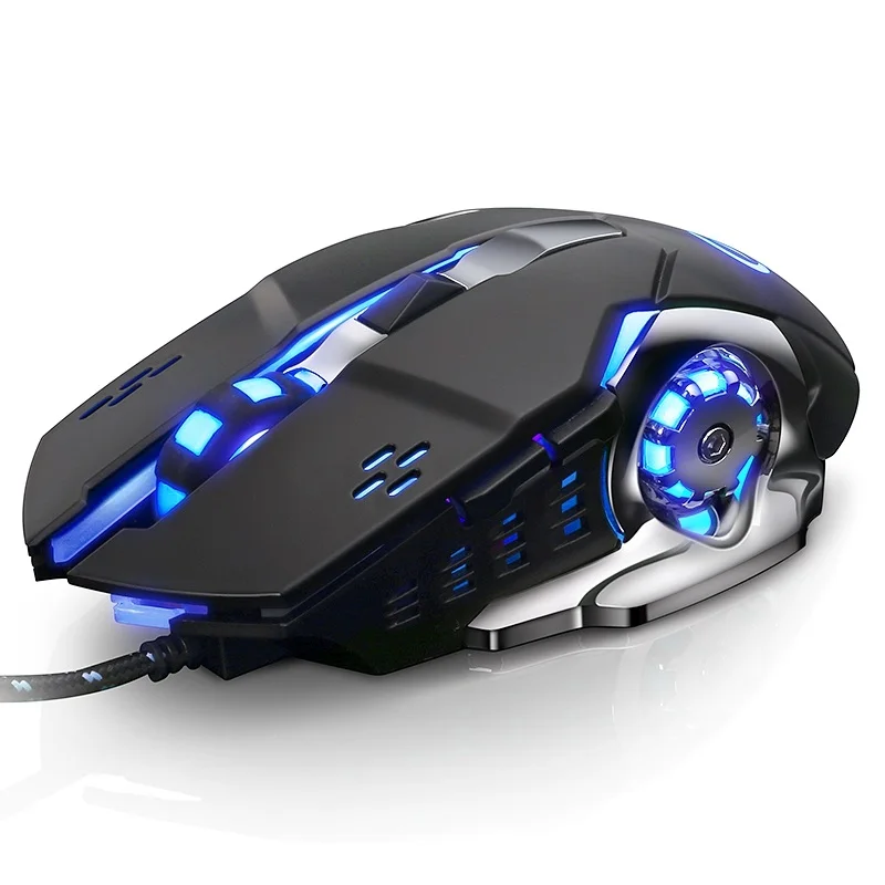 Регулируемая Проводная эргономичная игровая мышь 3200 DPI G3 для ноутбука с