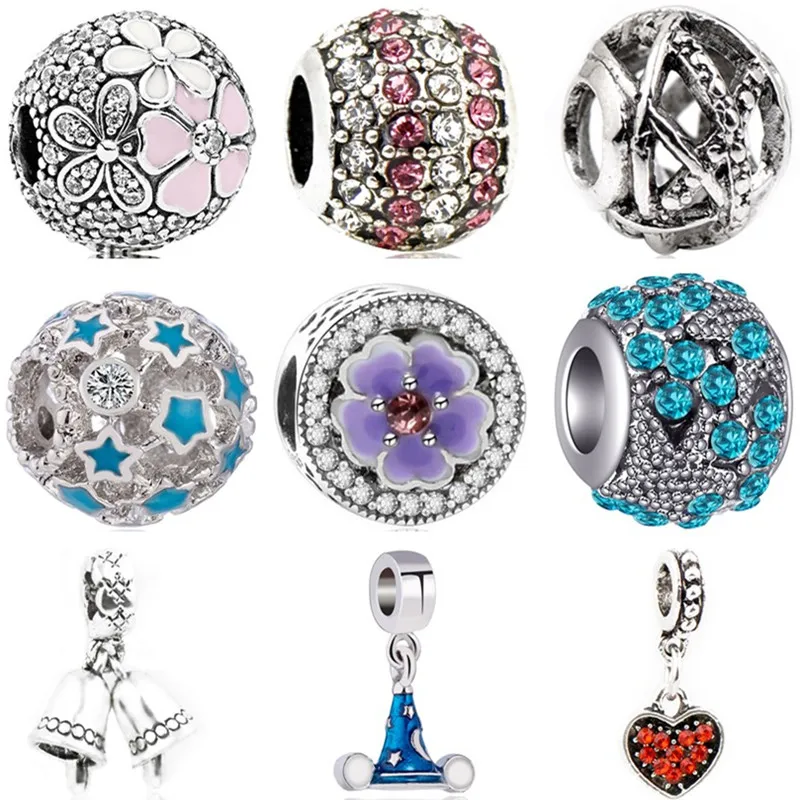 Европейские роскошные шапки колокольчики совы кролик цветы Infinity Beads подходят к