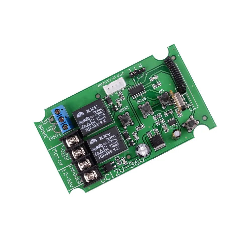 DC/AC 12V 24V 36V Motor Manual Controller manual operating 60W Forwards Reverse Up Down Stop Limit Switch | Обустройство дома