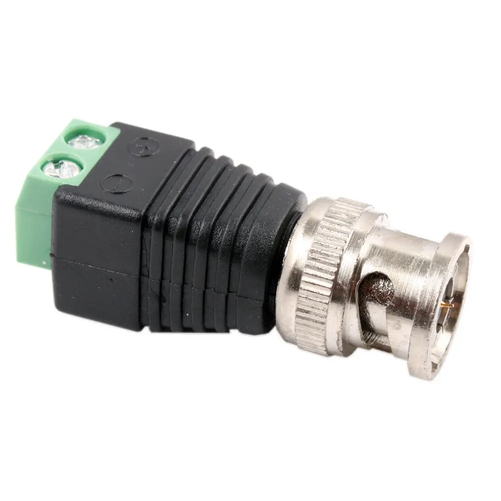 BNC DC штекер гнездо разъем Коаксиальный CAT5 видео балун адаптер для 3528 5050