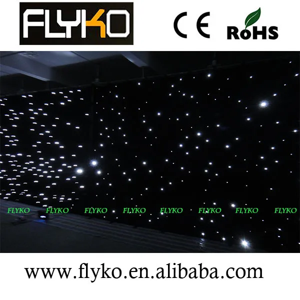 

High-bright star cloth wedding stage backdrop decoration