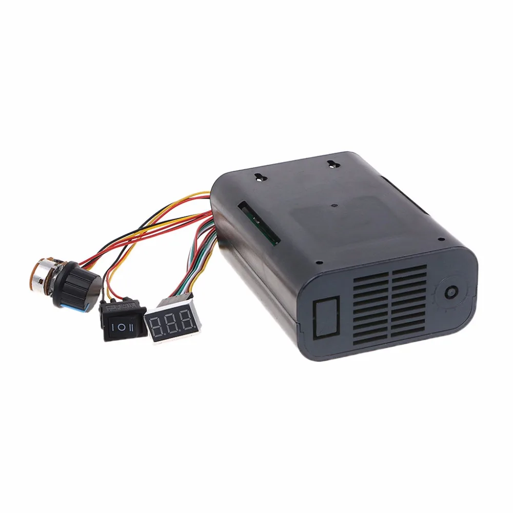 DC 10-55V MAX 60A PWM контроллер скорости двигателя 0 ~ 100% регулируемая плата