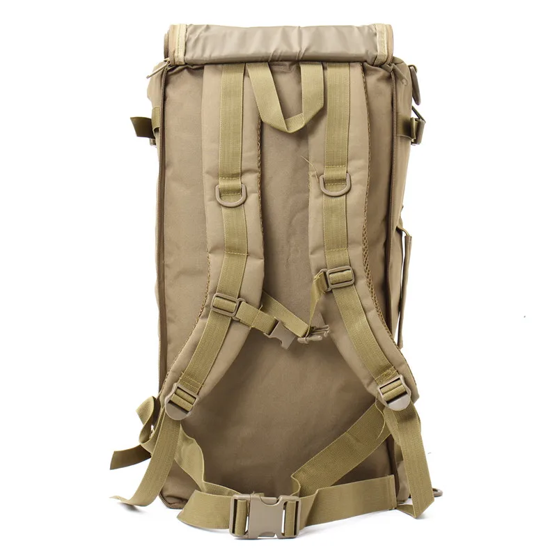 Многофункциональный Холщовый спортивный военный тактический рюкзак объемом 50 л
