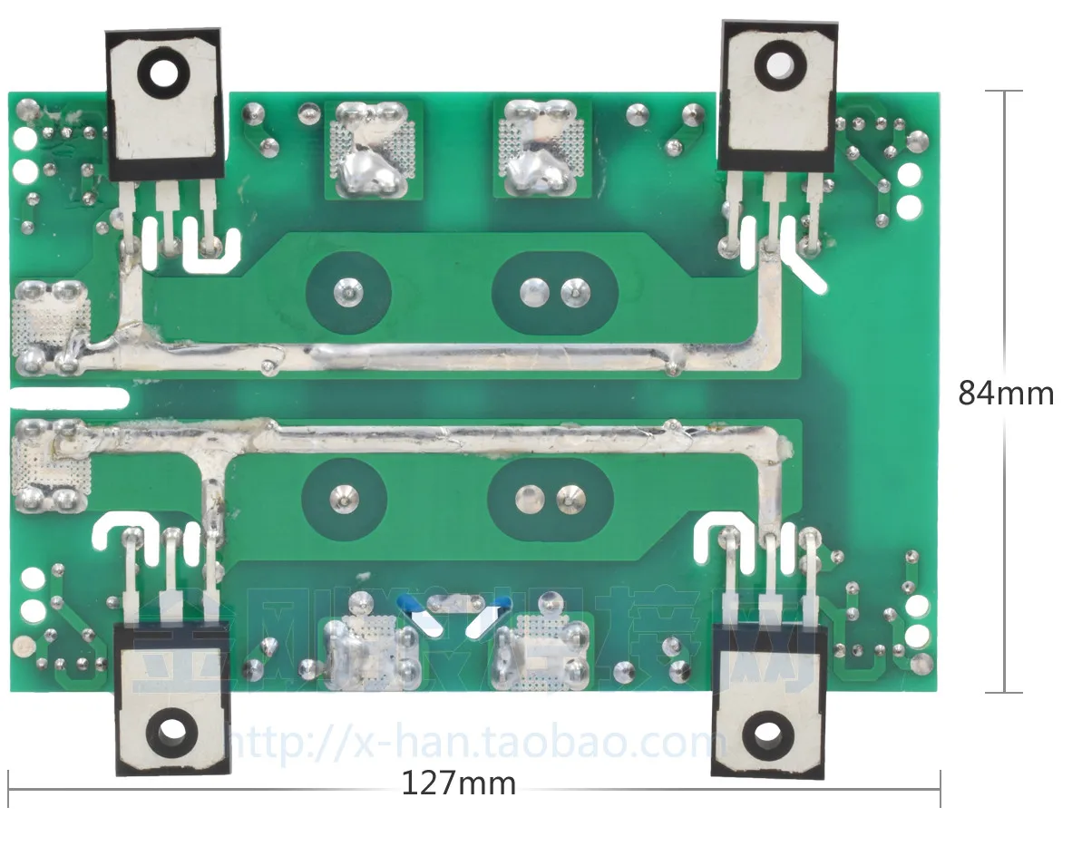 IGBT single tube inverter board 4 tube 40N120 inverter welding machine repair parts circuit board circuit board