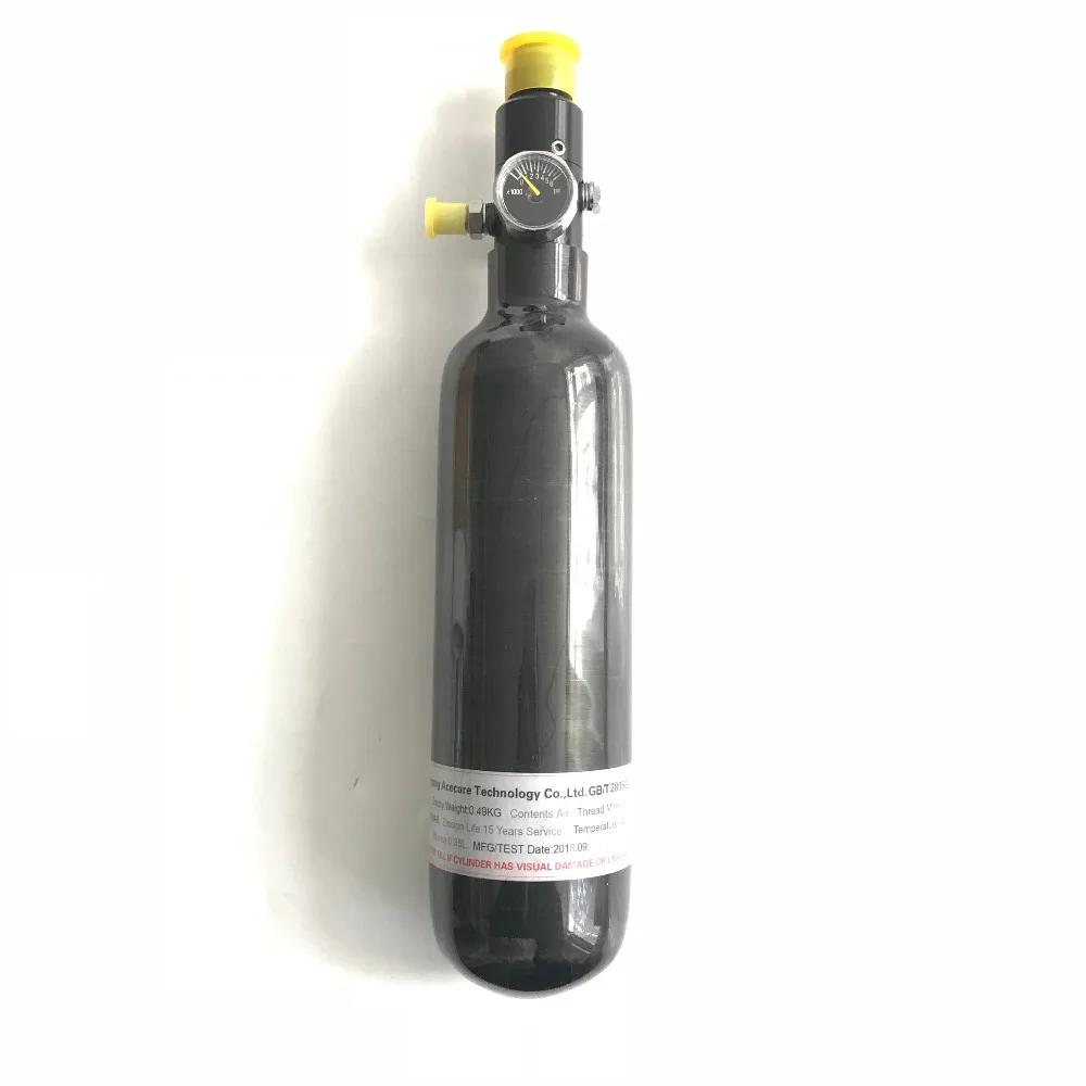 AC303561 0.35L GB бак для дайвинга с регулятором PCP Airsoft 30MPA 4500PSI Мини резервуар подводного