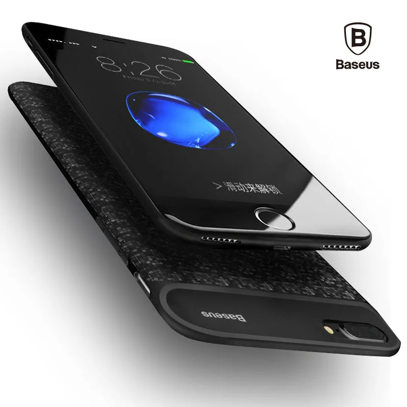 Baseus 5000/7300 мА/ч Батарея Зарядное устройство чехол для iPhone 7/7plus Портативный