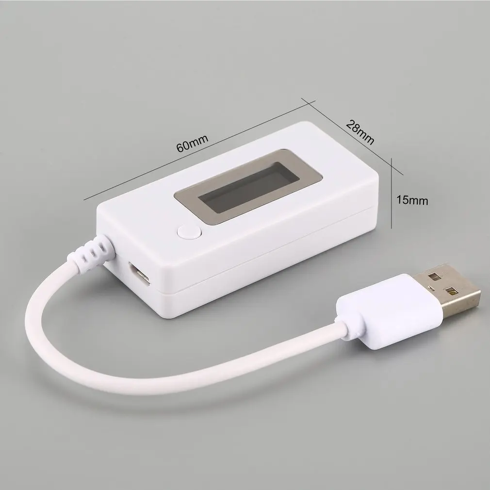 Цифровой зарядка через usb доктор Батарея Ёмкость Напряжение Текущий метр тестер