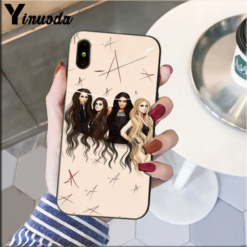 Yinuoda надписью Pretty Little Liars и PLL для телефона с ТВ шоу аксессуары чехол Apple iPhone 8 7 6 6S Plus