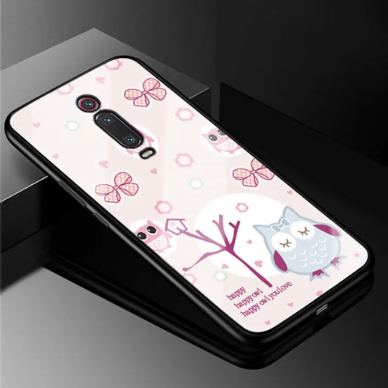 Чехол для Xiaomi mi 9 T Pro, жесткий чехол из закаленного стекла для Xiaomi mi 9 T, мягкий бампер из ТПУ для mi 9 T 9 T Pro mi 9TPro Coque