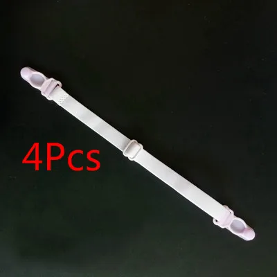 4Pcs 3/4/8 шт. двойной плечевой ремень Нескользящие устойчив к Ремни Пряжка лямки на нескользящей подошве на спине бретельки бюстгальтера держатель бюстгальтер аксессуары - Цвет: 4Pcs