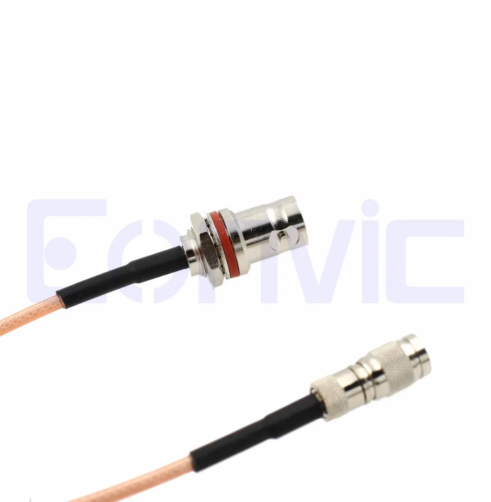 Eonvic BNC Женская переборка под прямым углом 1 0/2 3 DIN male RG316 SDI кабель Перемычка pigtail 20