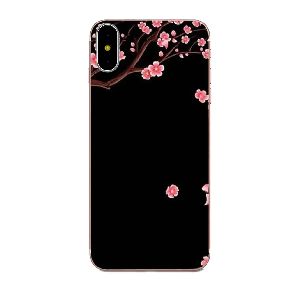 Мягкий чехол с принтом розовые цветы для Xiaomi Redmi Mi Note 7 8 9 SE Pro Lite Go Play | Мобильные