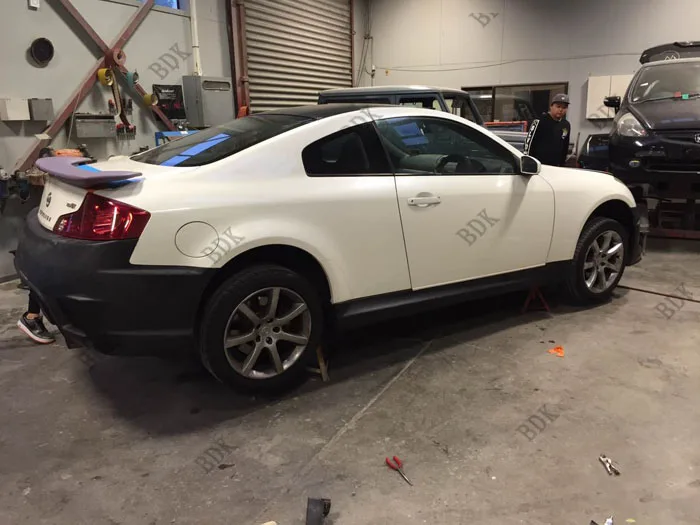 Подходит для Infiniti 350GT Coupe G35 задний спойлер из углеродного волокна заднего