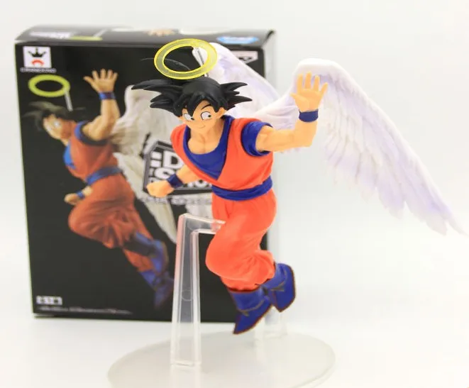 angle goku in box Dragon Ball Z 13 см пикколо Супер Saiyan сон Гохан метка эркюля пикколо ПВХ фигурка Broly Сон Гоку Драконий шар модель игрушки - Цвет: angle goku in box