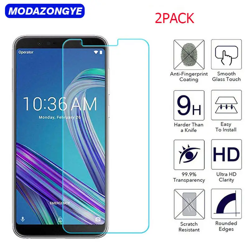 Закаленное стекло Asus ZB602KL для ASUS Zenfone MAX Pro M1 защитная пленка экрана 2.5D 9H | Мобильные