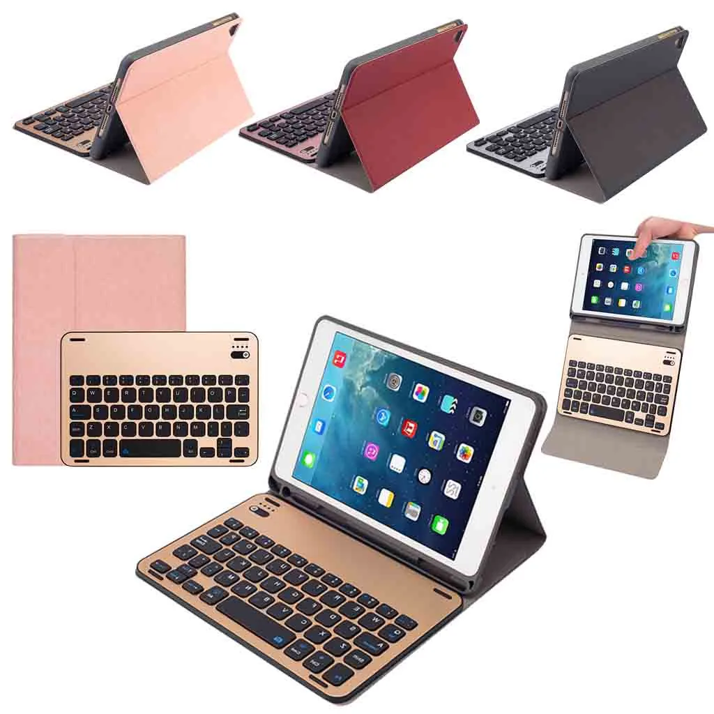 Русский/Иврит/испанский алюминиевый беспроводной Bluetooth подходит для IPad Mini5 / 4 RK405