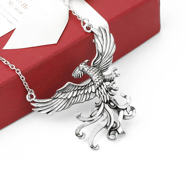 Цепочка с подвеской в виде феникса 24 шт./лот|phoenix necklace|pendant necklacenecklace necklace |