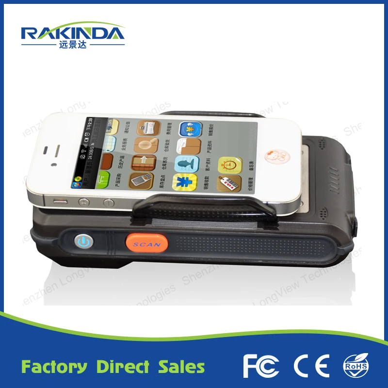 LVB021A Handheld Bluetooth 1D сканер штрих кода обратно мощность RFID двигатель с HF для