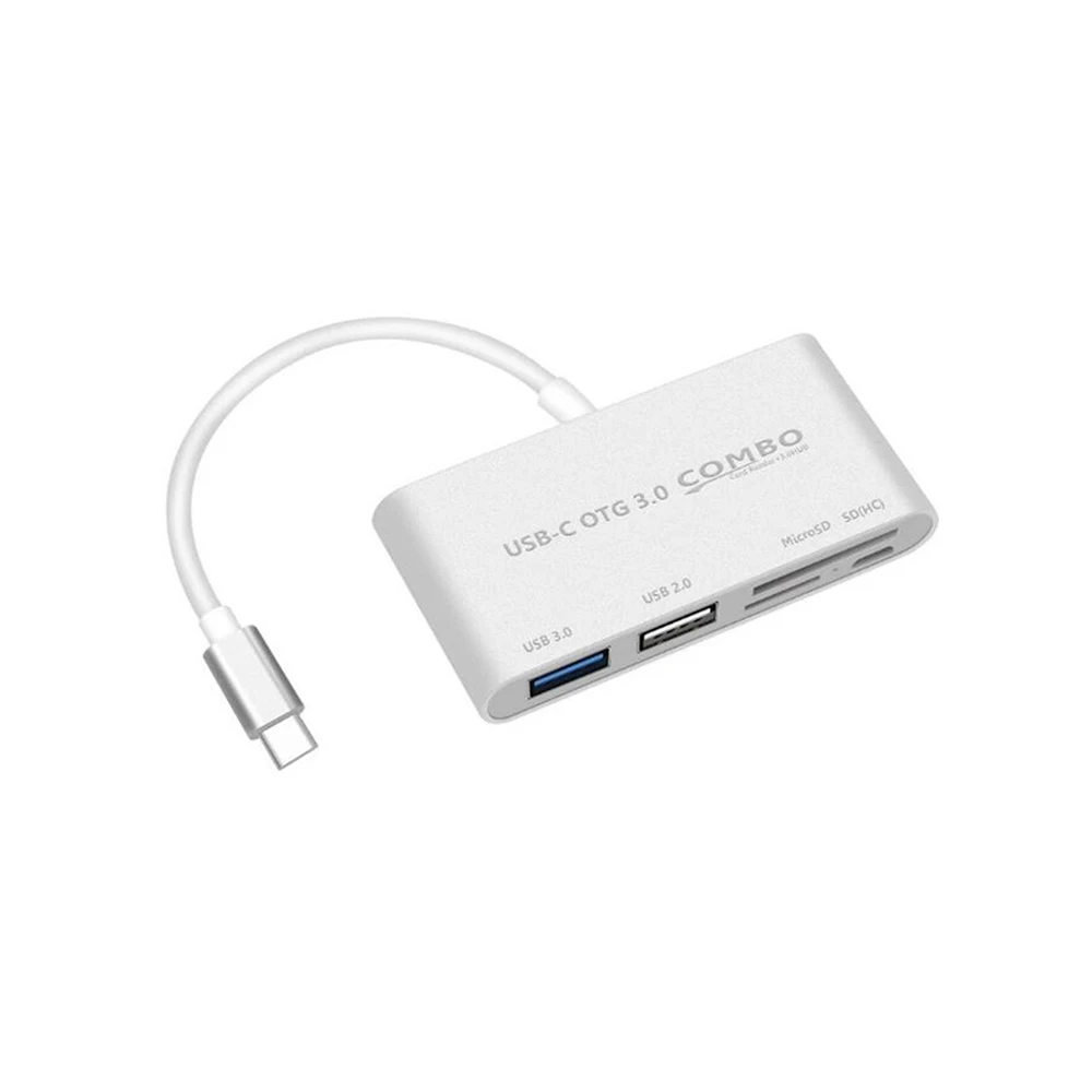 USB C для мульти SD CF Micro Adattatore Type-C HUB OTG 3 0 Splitter Combo Macbook Air Pro 2019 | Электроника