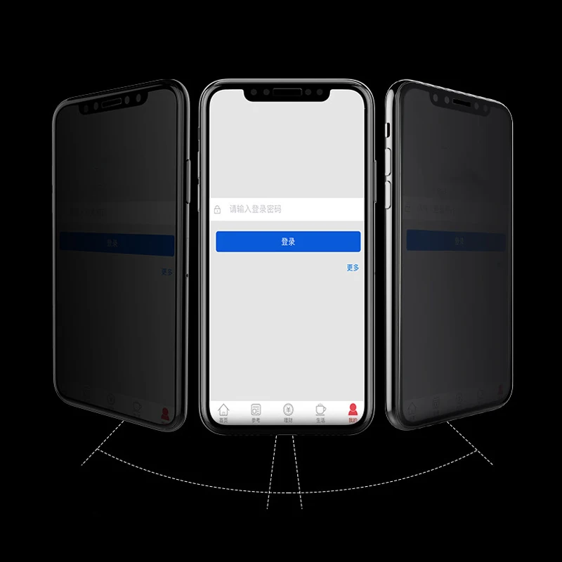 9H полное покрытие надежное закаленное стекло для iPhone 11 Pro X XR XS Max анти-ползучий