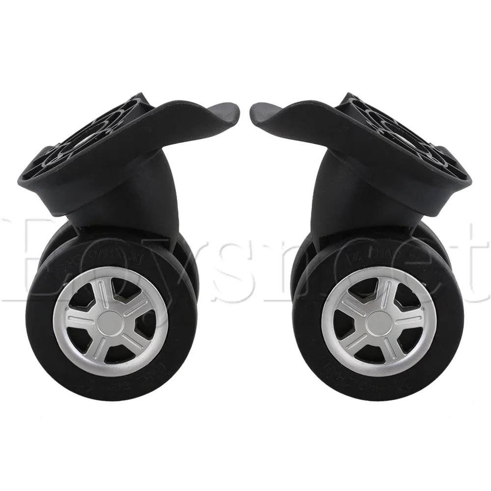 2 шт. черный багаж Замена DIY Поворотные Ролики Колеса|swivel caster wheels|caster wheelswivel casters |