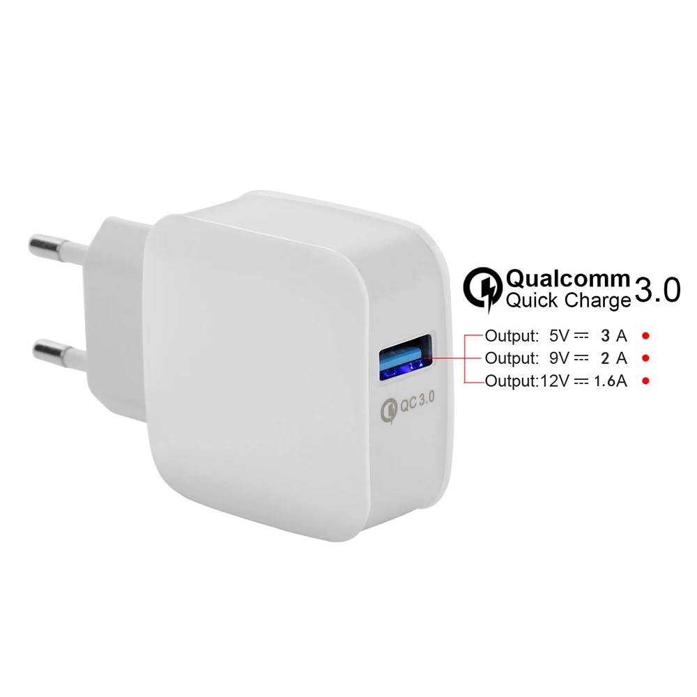Топ QC 3 0 USB Wall Зарядное устройство Quick Charge 2 ЕС США Разъем для iphone samsung Xiaomi mi5 ViVo