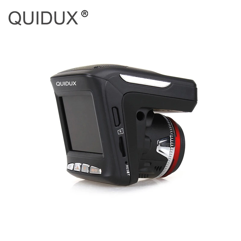 QUIDUX Русский Голос 3 в 1 Автомобильный видеорегистратор анти антирадар gps трекер g