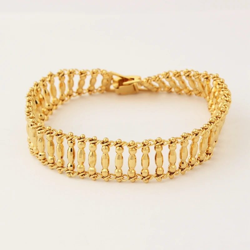 New Unique Width15mm Noble Men gold color Newest Hollow Bracelet Fashion Jewelry Free shipping | Украшения и аксессуары