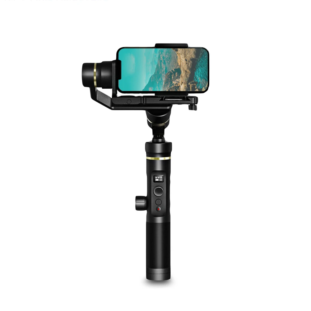 FY FEIYUTECH G6 плюс ручной шарнирный стабилизатор для камеры GoPro 3 Axis WI FI OLED с Bluetooth Экран