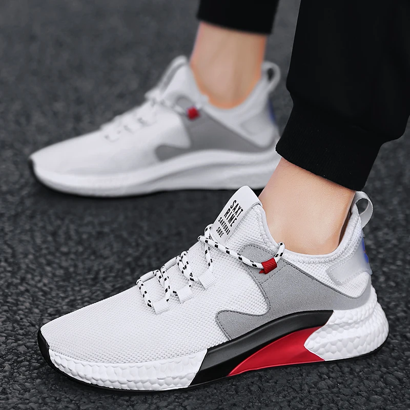 

Male Trainers Mesh Breathable Summer Sneakers Men Fashion Casual Shoes Man Basket Homme New Design Shoe Erkek Ayakkabi Wholesale