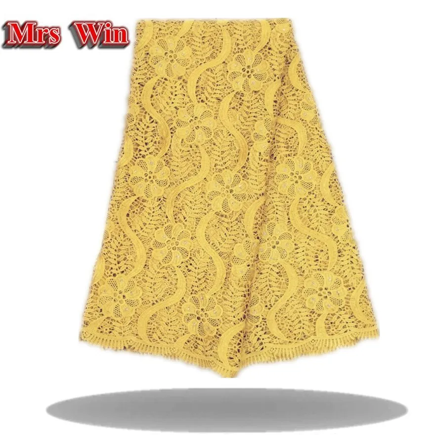 The latest African red wedding lace fabric of 2018 includes French high quality with water drill | Дом и сад