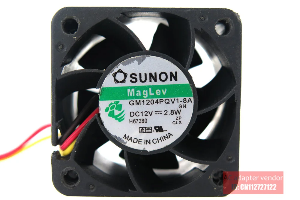 

Sunon fan mute GM1204PQB1-8A 1U2U server 4028 12V 2.6W 3 lines