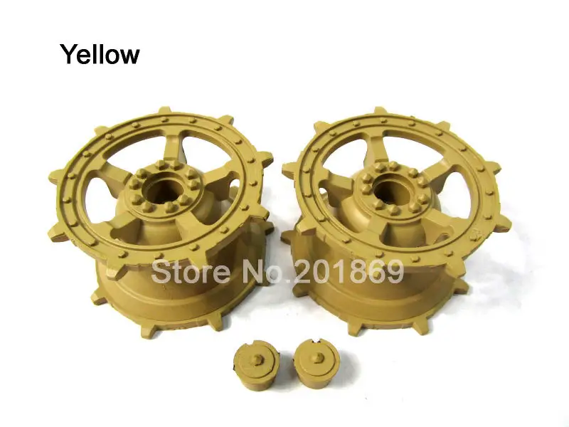 Henglong 3888 017 3888a 011немецкий бак Kingtiger пластиковые звездочки/ведущие колеса 1:16 1/16 rc
