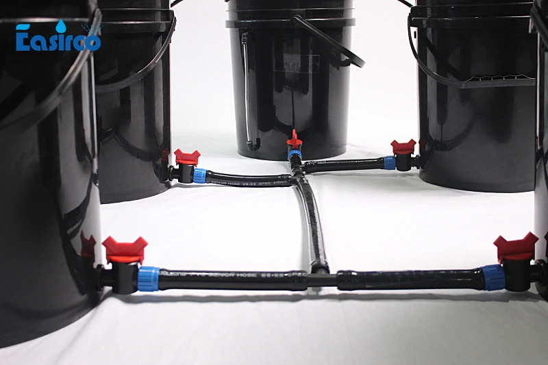 Aeroponics system 5x20L круглое ведро. Cloner ведро