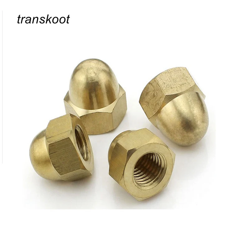100 шт. 50 гайки для шестигранных колпачков|brass cap nut|acorn nuthex nut |