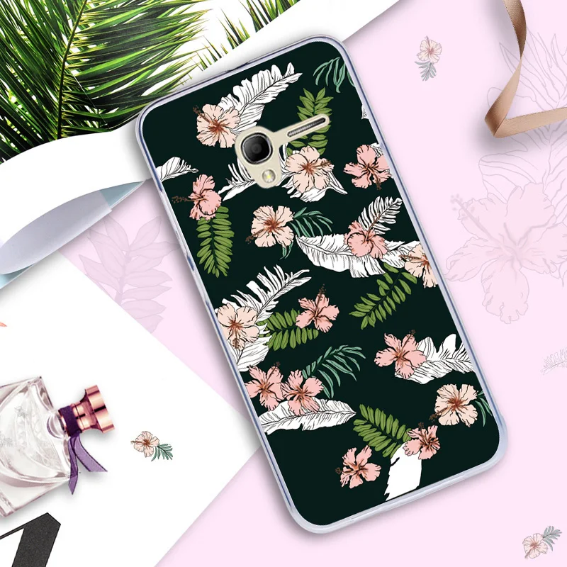 J&ampR Case for Alcatel One Touch POP 3 5025D OT5025D Cover Flamingo Cartoon Cases Soft Silicone POP3 5.5&quot Protective Shell Phone |