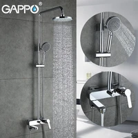 gappo shower faucet bathroom waterfall shower faucet rain shower haed mixer bathtub shower system set colonne de douche