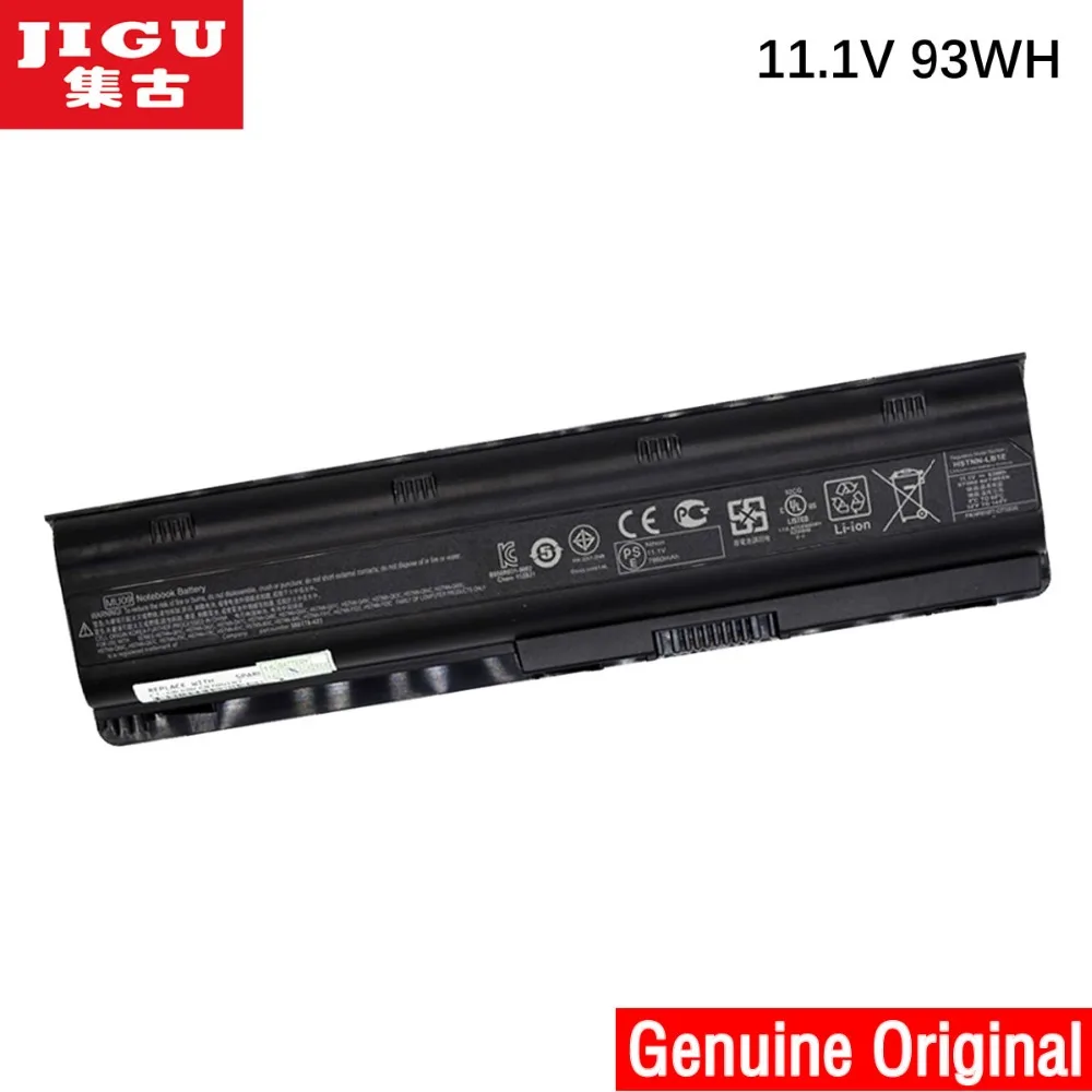 

JIGU Original Laptop Battery For HP DV3 DM4 DV5 Dv6-3000 DV7T-6000 G4 G6 G7 635 CQ56 G32 G42 G72 MU06 593553-001 593554-001 93WH